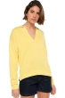 Cachemire et Coton pull femme col v solene granita s